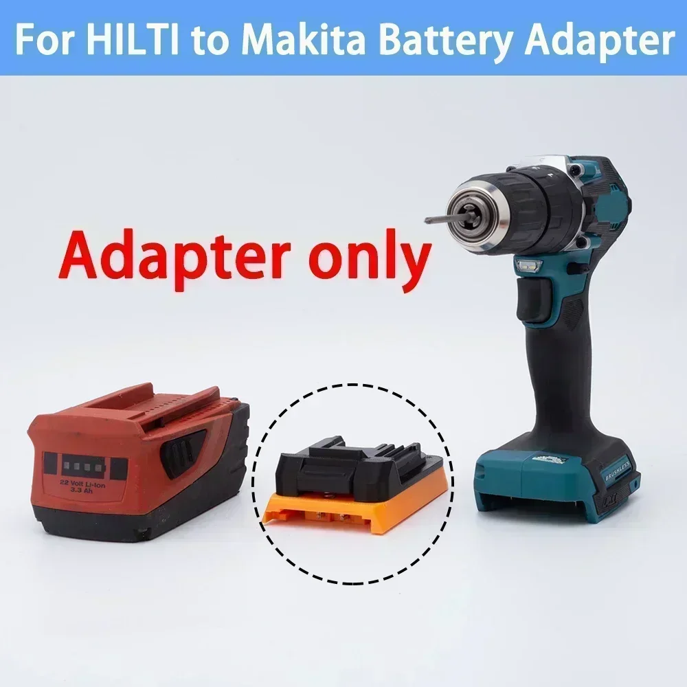 para Hilti 22v B22 Cpc Conversor de Adaptador de Bateria de Íon de Lítio para Makita 18v Série bl Acessórios de Ferramenta de Broca Elétrica Apenas Adaptador