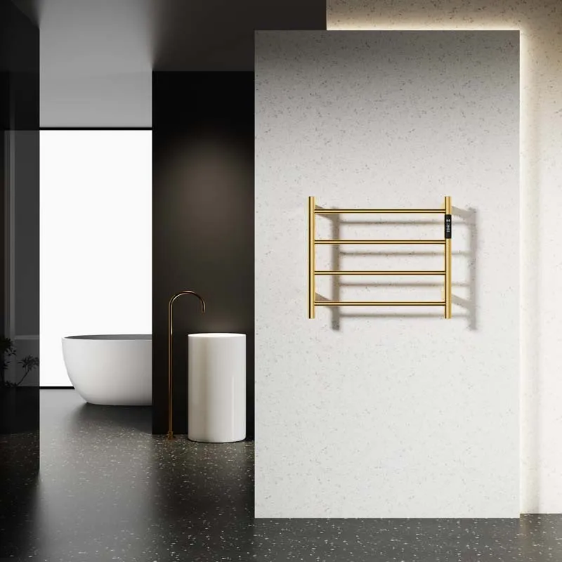 

Multi-layer temperature control heating towel rack