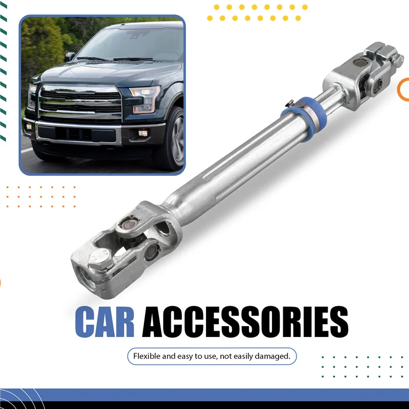 

ABQB-Car Steering Transmission Shaft 8L3Z-3B676-B 8L3Z3B676B 4L3Z3B676DA Connecting Shaft For Ford F150 F-150