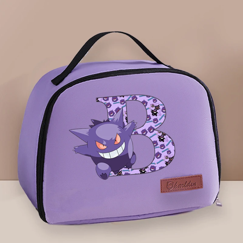 Изолированная-сумка-для-обеда-pokemons-gengar-аниме-письмо-a-z-портативная-студенческая-изоляционная-сумка-для-обеда-сумка-для-пикника-еды-фруктов-охладитель