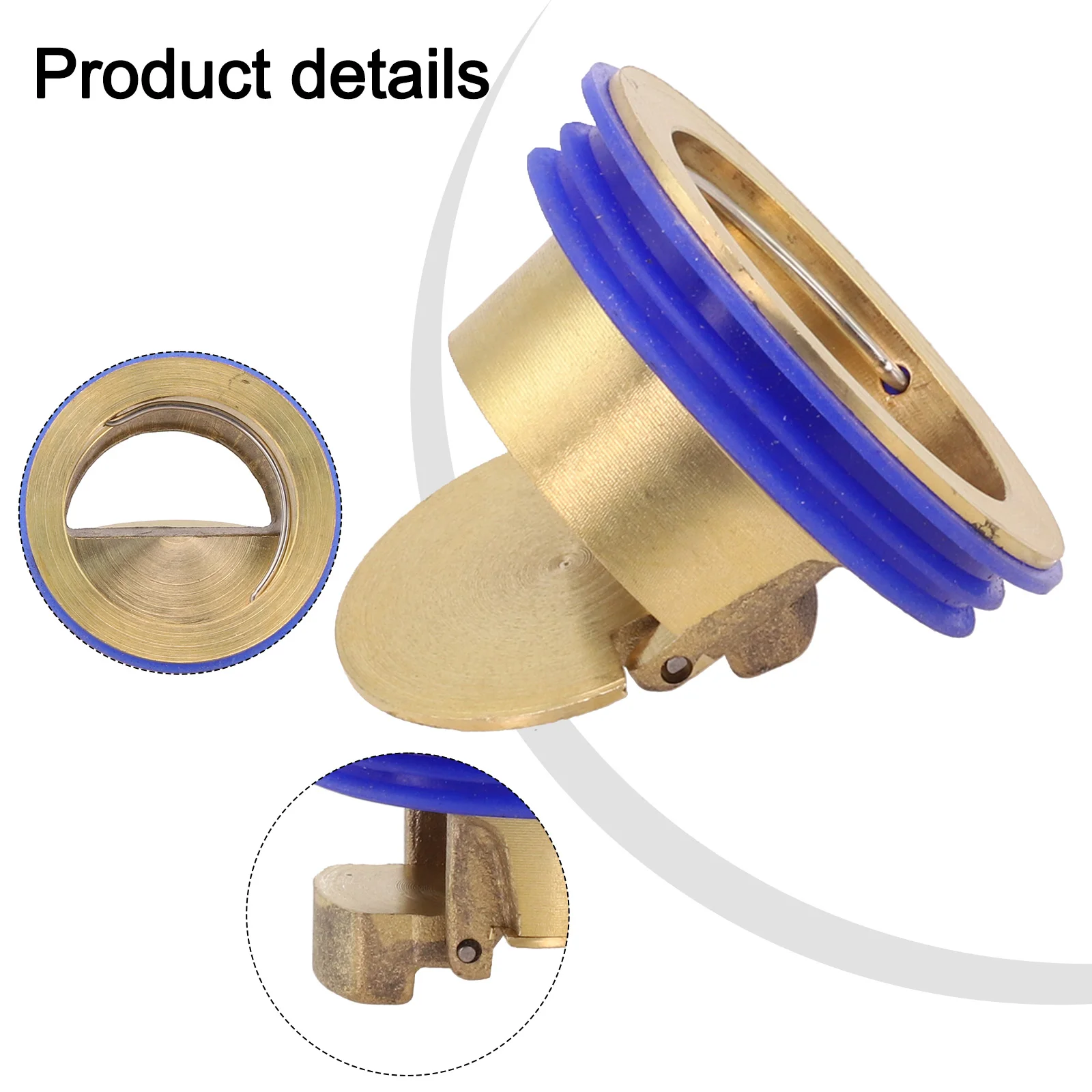 Shower Drain Core Built with Copper Body and Way Valve Design for Stable Drain Control in Floor Drain and Pipe Connection Setups