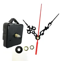 1 Set Clock Mechanism Silent Quartz Movement Machine Wall Hands Pointer Set  Table Long Shaft DIY Watches Repair Parts