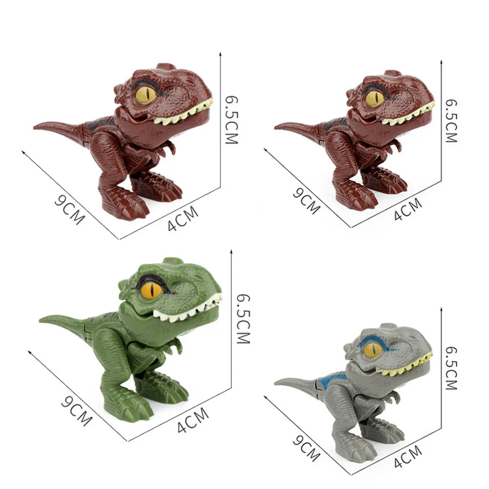 Funny Novelty Tyrannosaurus Family Games Children's Toys Gags Toy Dinosaur Game Dinosaur Toy Bite Finger Game Practical Jokes