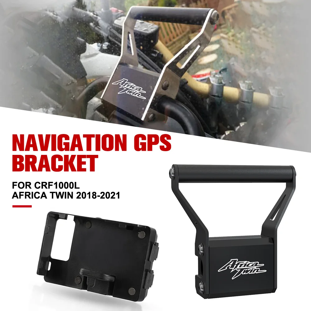 

Stand Supporter Phone GPS Navigation Plate Mounting Bracket For Honda CRF1000L Africa Twin 2018 2019-2021 Motorcycle Accessories