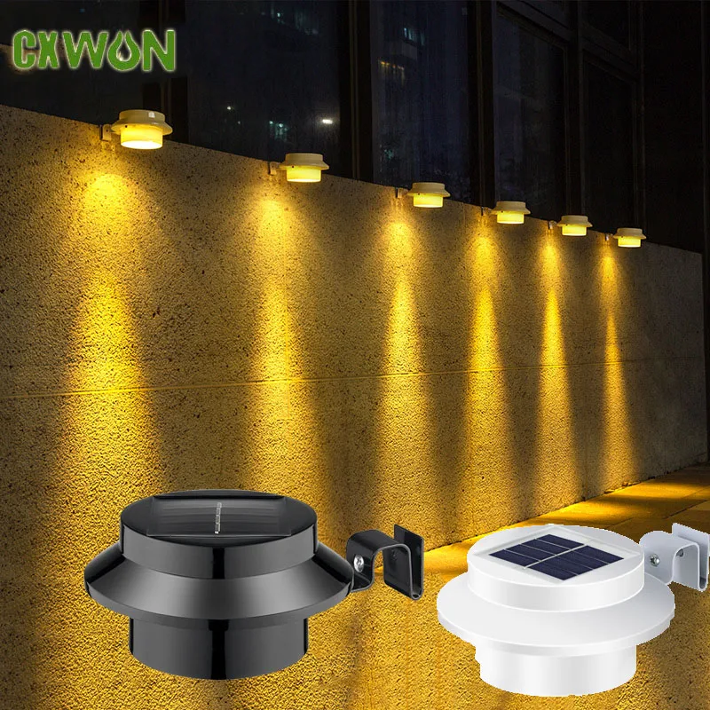 

Solar Powered Lights Outdoor Fence LED Lighting Fence Garland Light for Stairs Patio Yard Wall Decoration Solar Fence Lights