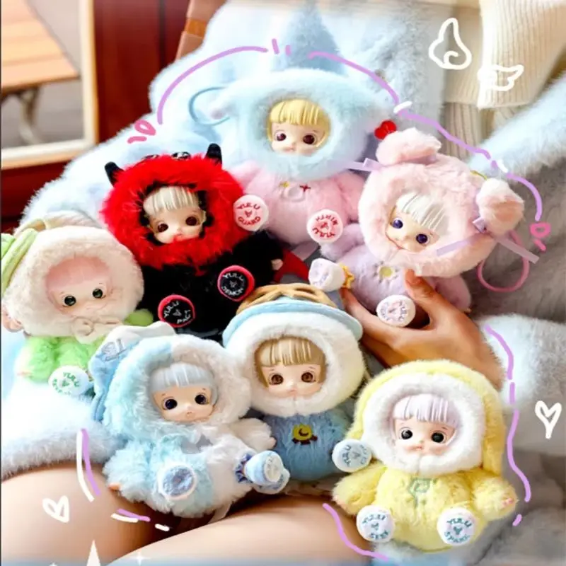 

Keroro Afantastic Poem Series Blind Box Kawaii Collectible Doll Unique Play Press Head Unlock Surprise Toy Gift For Collectors