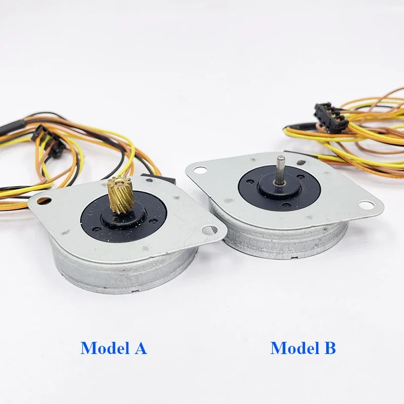 DC 5V-12V MOATECH Precision 2-Phase 4-Wire Stepper Motor Round Ultra-thin 35MM Stepping Motor 23.2 ohms 3.75 Degree Step Angle