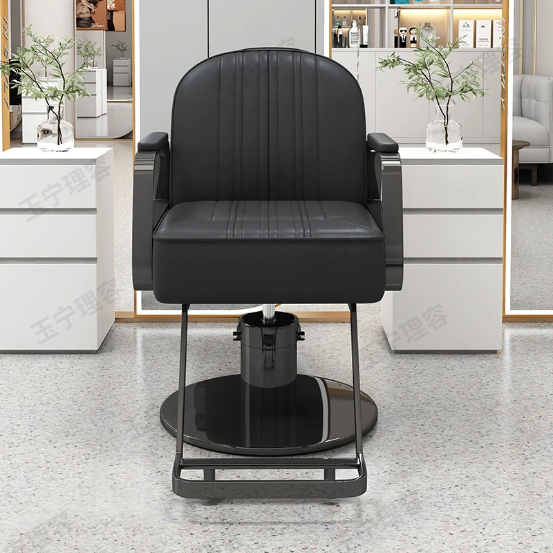 

Office Rolling Pedicure Barber Chair Shampoo Barber Shop Gaming Barber Chair High Cadeira Barbeiro Salon Furniture SY50BC