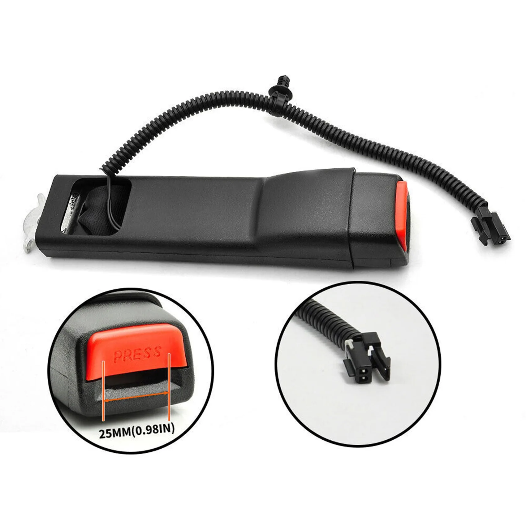 

Drivers Seat Buckle 19121537 Fit for 2007-2013 Silverado Sierra Tahoe Yukoncar