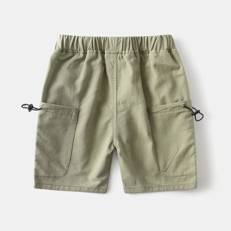 Kids Cotton Brown Shorts 5