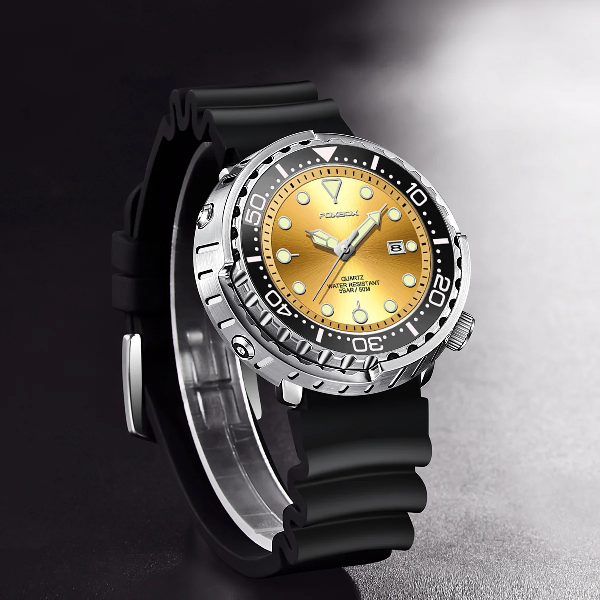 LIGE Luxury Mens Watch Outdoor Sports Calendar Quartz Watches Fashion Soft Silicone Business Watches for Men Waterproof Clock