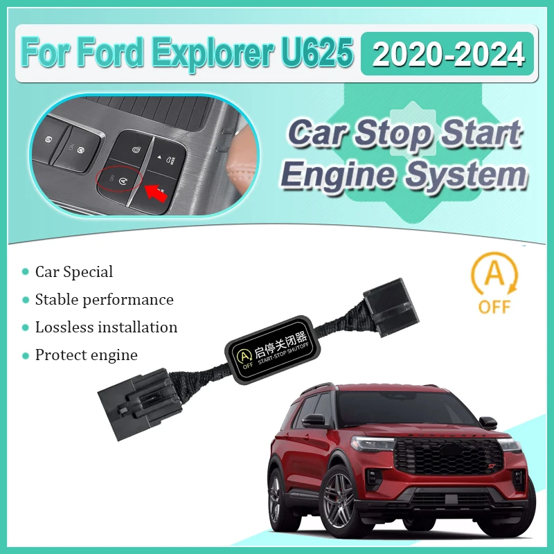 

Car Automatic For Ford Explorer U625 2020 2021~2024 Stop Start Engine System Off Device Control Sensor Plug Cable Accessories