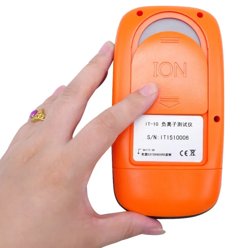 Ceramic Stone Powder Fabric Coating Ore Glasses Solid Negative Ion Tester IT-10C