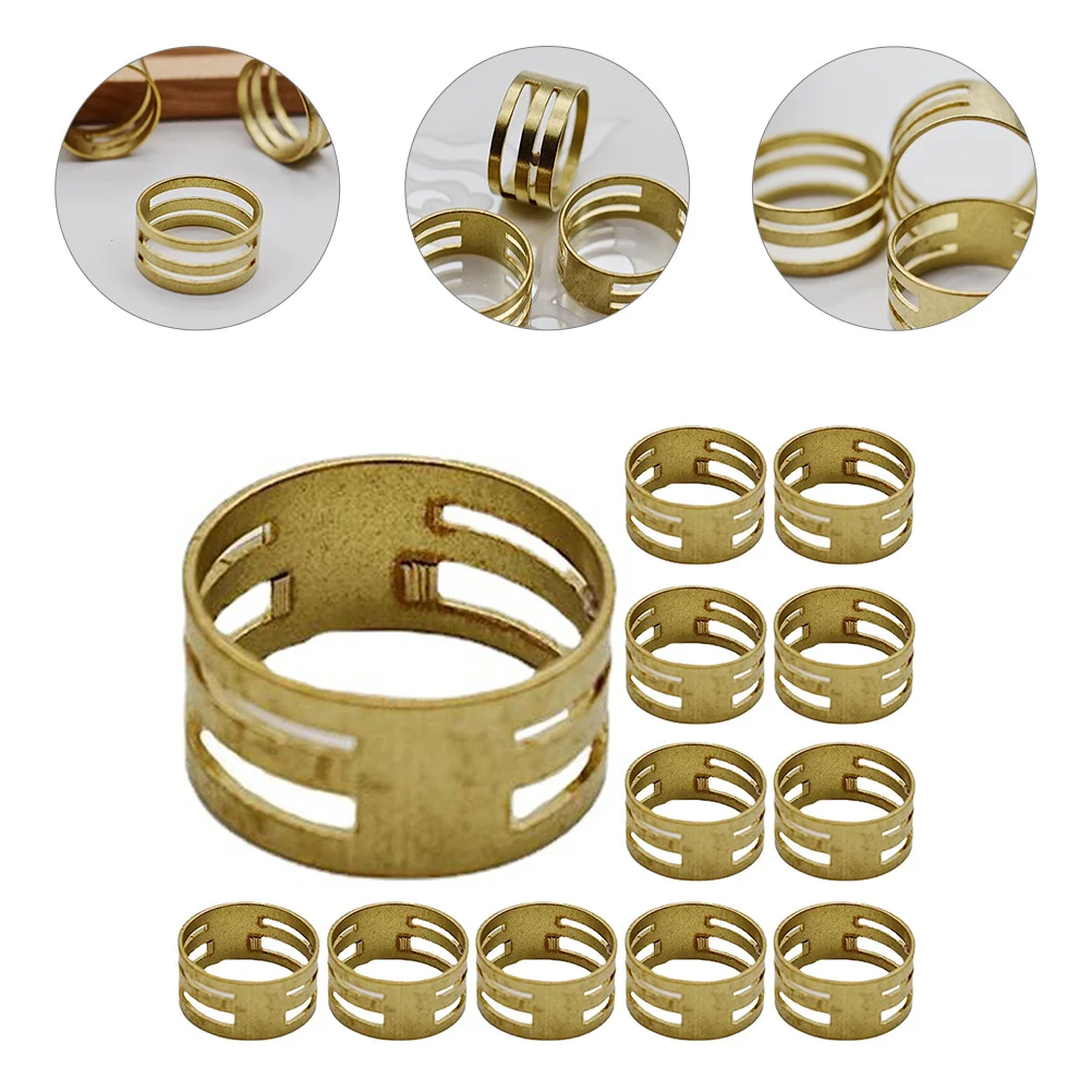 

20 Pcs Copper Hanging Ring Circle Jump Opener Accessories Rings Jewellery Making Jewelry Golden