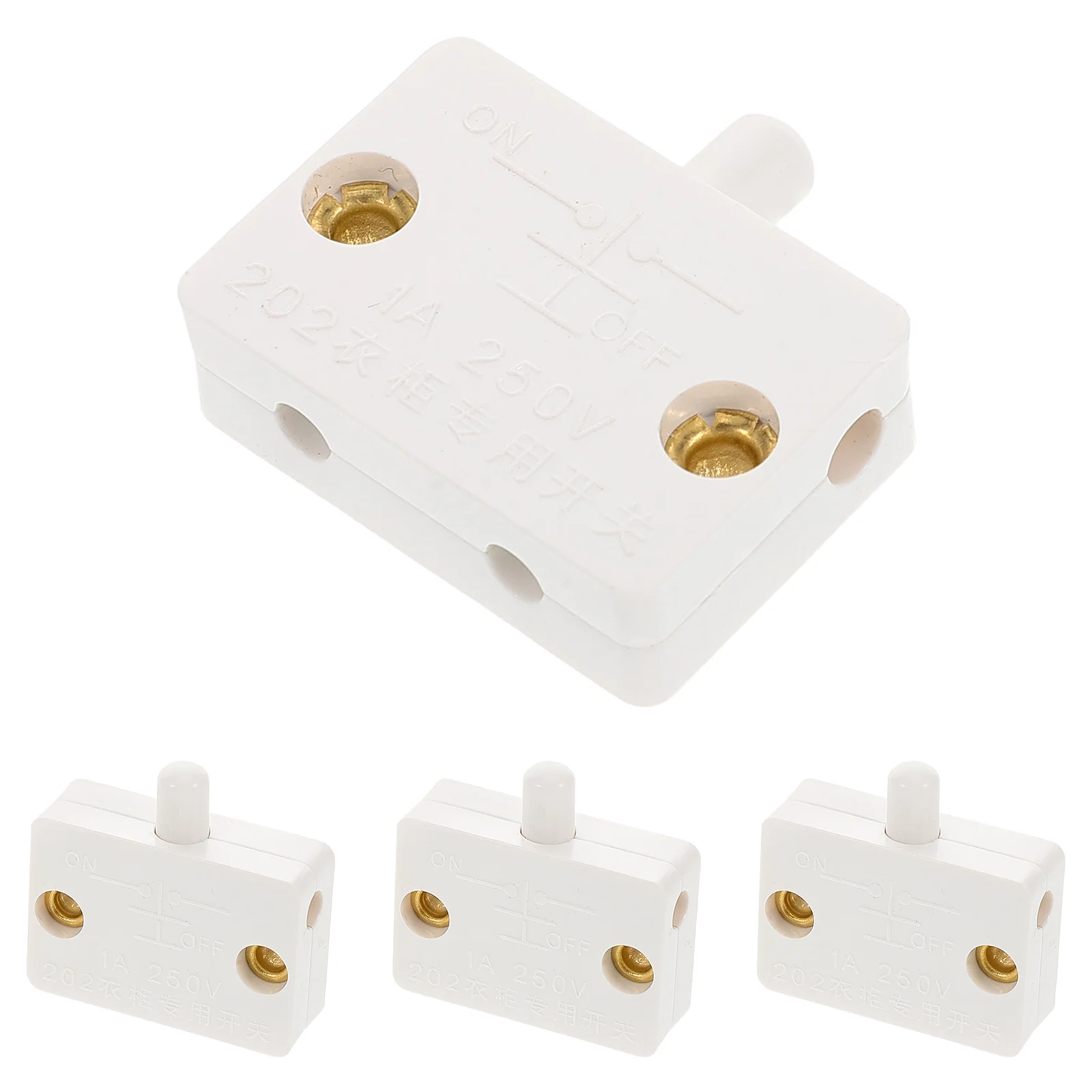 

4 Pcs Cabinet Door High Sensitivity Magnetic Control Automatic Lighting Wardrobe Closet Door