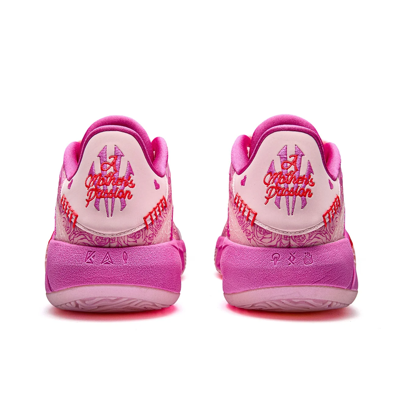 ANTA KAI 3 Basketball Shoes Men's Low Top Pink 112631110-7 view 5