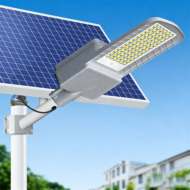 

8000W Solar lamps Solar Street Light Outdoor Waterproof Garage Garden Parking Lot Square Road Yard Terrace Dusk to Dawn Lighting