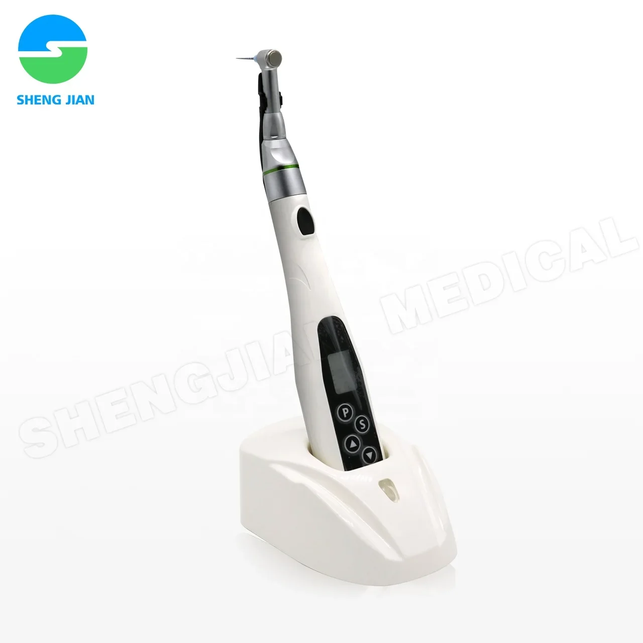 Sj dent instrumento dental sem fio led endo motor endometate endomotor 16: 1 redução contra ângulo eua-plug tratamento de canal radicular