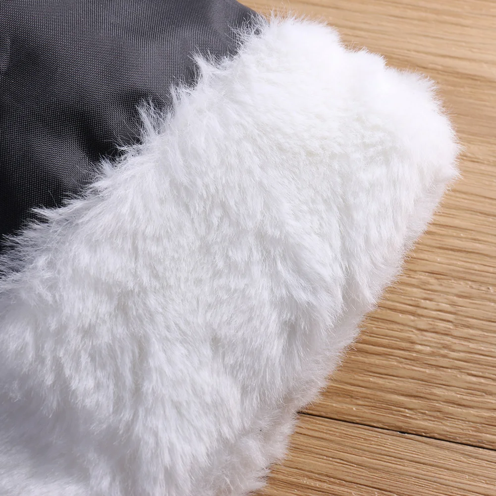 Sarung Tangan Kereta Dorong Bayi Musim Dingin, Tahan Air, Berbahan Fleece, Anti Angin, Sarung Tangan Penggenggam Kereta Bayi, Perlengkapan Musim Dingin