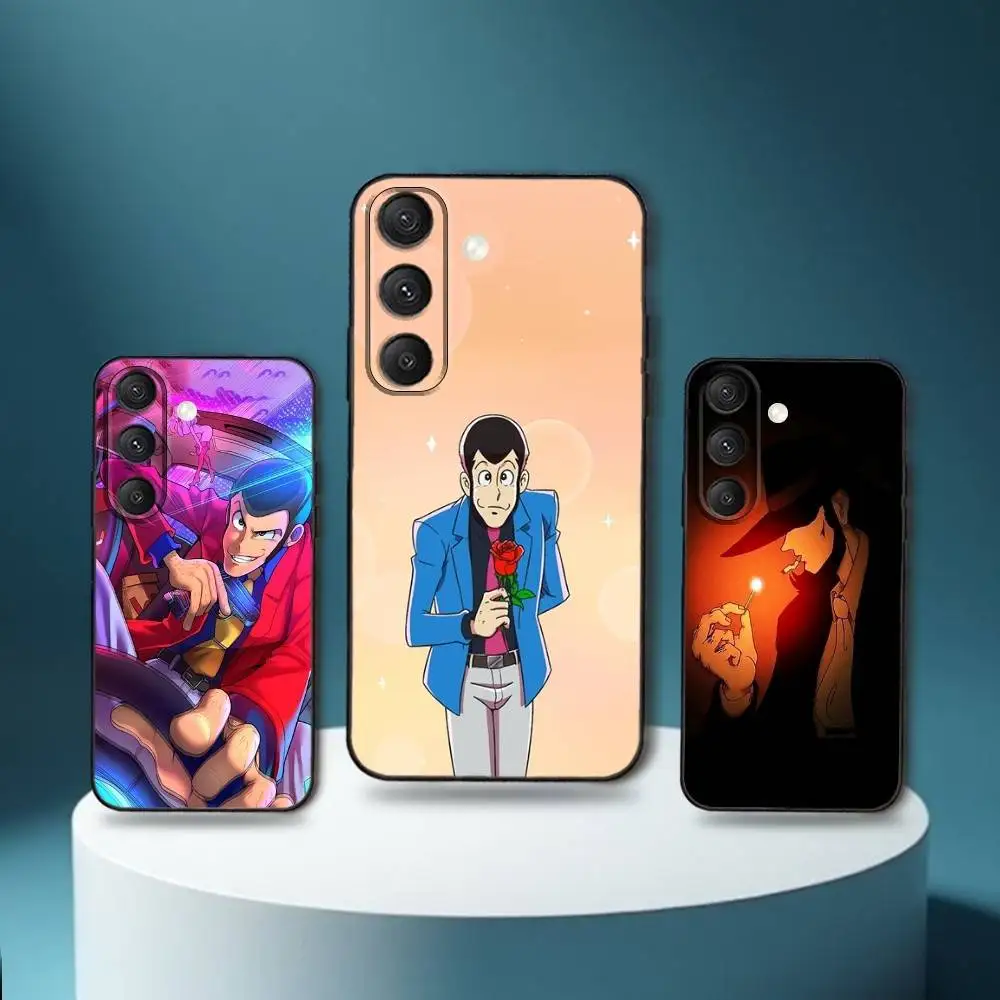 

L-Lupin The T-Third Phone Case For Samsung S25,S24,S23,S22,S21,S20,S10,Ultra,Plus,Lite,FE,Soft Silicone Black Cover