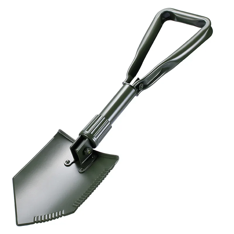 

2023 Wholesale Steel Survival Camping Multifunction Folding Shovel