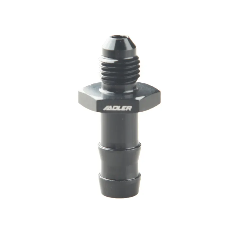 AN4 6AN 8AN 10AN 12AN To 4mm 6mm 8mm 10mm 1'' Barb Straight Fitting Fuel Line