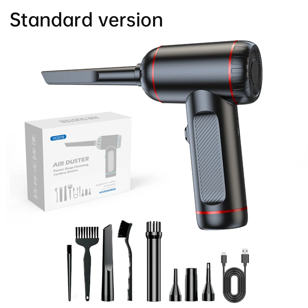

Car Vacuum Cleaner 5 In1 Wireless Portable Robot Automobile Vacuum Cleaner Handheld Mini For Car Home Appliance