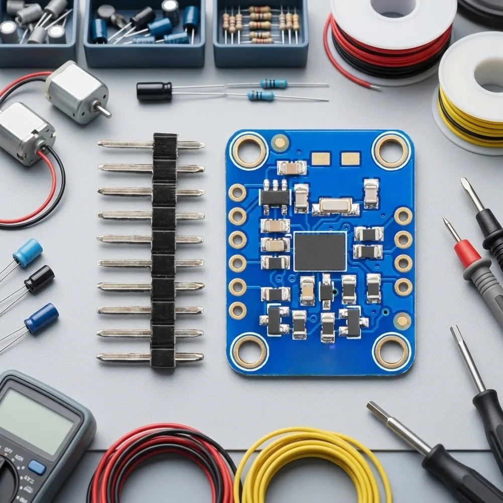 BNO055 9-Axis Sensor 9-DOF Absolute Orientation For Fusion Module With I2C Interface For UAV Robot For IoT Project Development