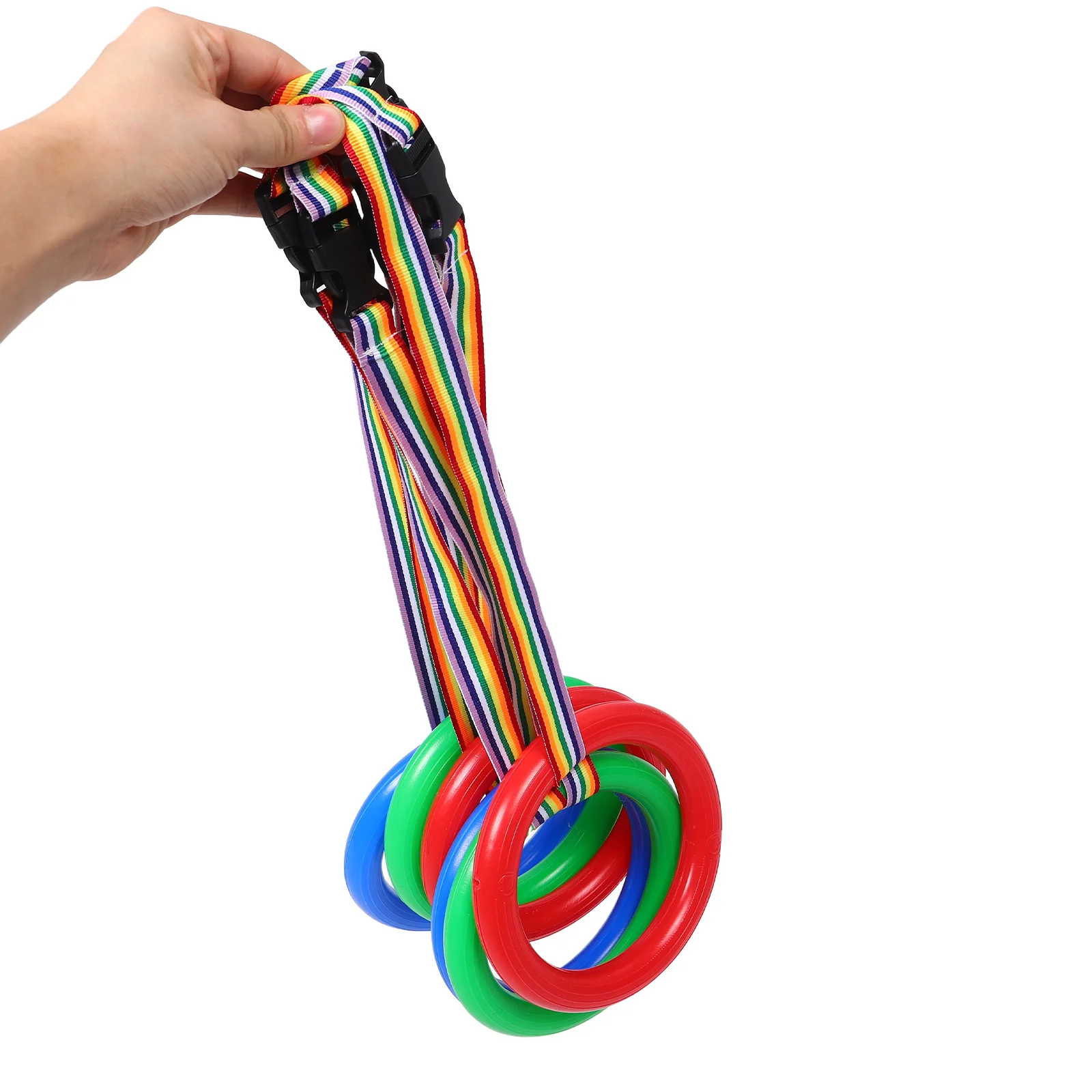 

6pcs Children Queueing Leash Rope Colorful Preschool Walking Rope With Handles Soft Durable Toddler Harness For Outdoor Safety