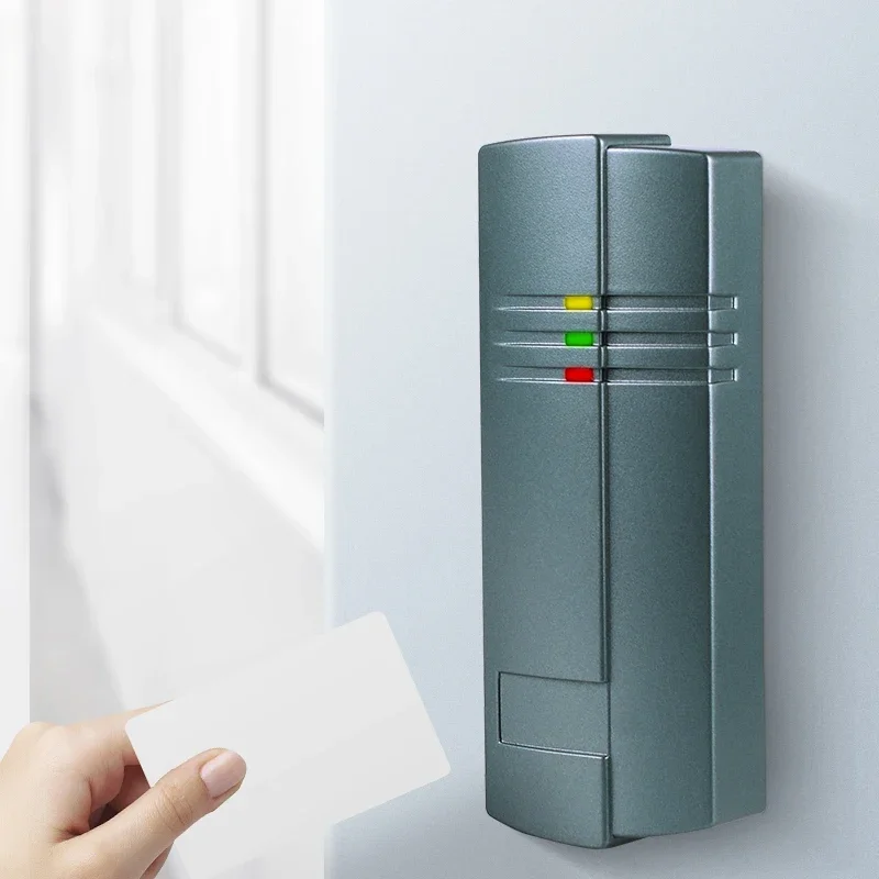 New ID/IC RF Card Reader Outdoor Waterproof  Anti Metal Interference ABS Material RS485/RS232 Communication Card Reader