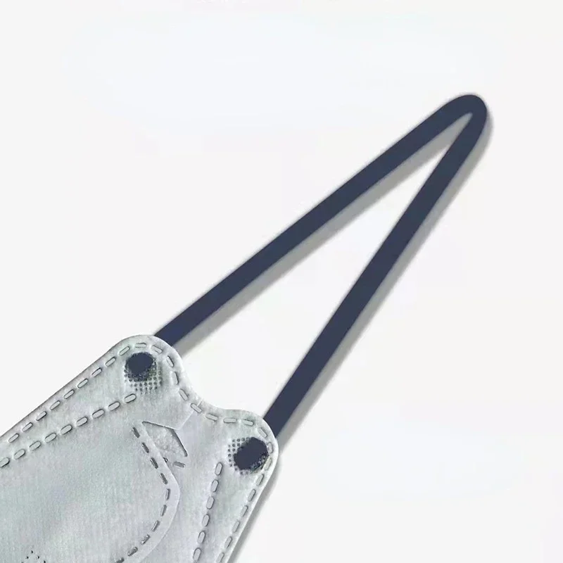 أقنعة ثلاثية الأبعاد يمكن التخلص منها غير منسوجة للرجال والنساء 6 قطع قناع تنكري للهالوين الأسود Mascarillas Negras Masque