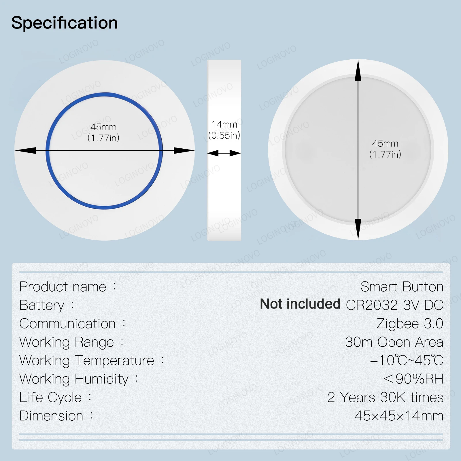 Tuya Zigbee Button Wireless Smart Scene Switch Automation Scenario Controller Smart Life Gadgets Required Zigbee Gateway