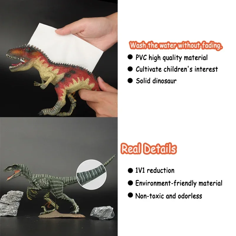 Dinosaur Model Half body Skeleton Giant Dinosaur Prehistoric Figure Simulation Toy Dinosaur World