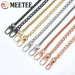 1Pc 100/120cm Fashion Metal Bag Chain Handbag Strap Crossbody Shoulder Belt Wallet Handle DIY Repair Leather Crafts Hardware