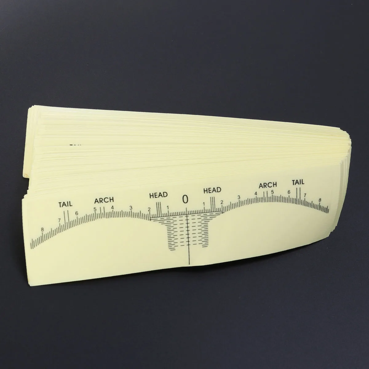 

Eyebrow Ruler Microblading Measuring Tool Shaping Stencils Symmetry Tattoo Accessories Precision Design Easy Use Remove Flexible