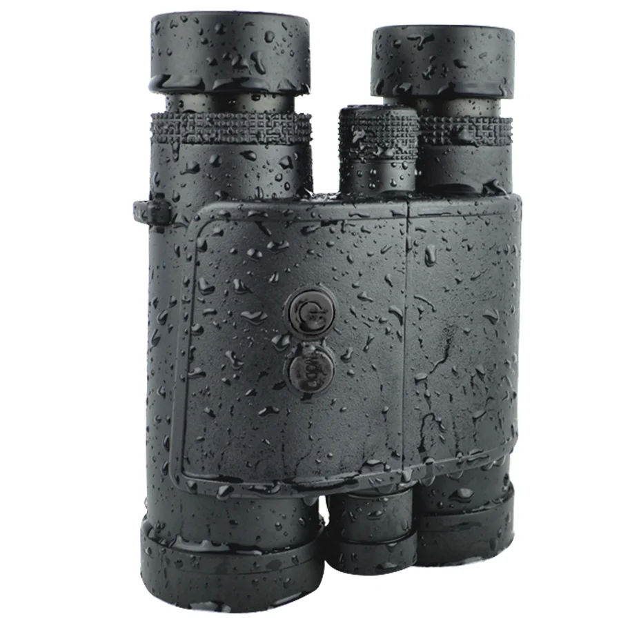 Binocular de imagen afilada con rango láser Fidner LRF-BINO-10X42