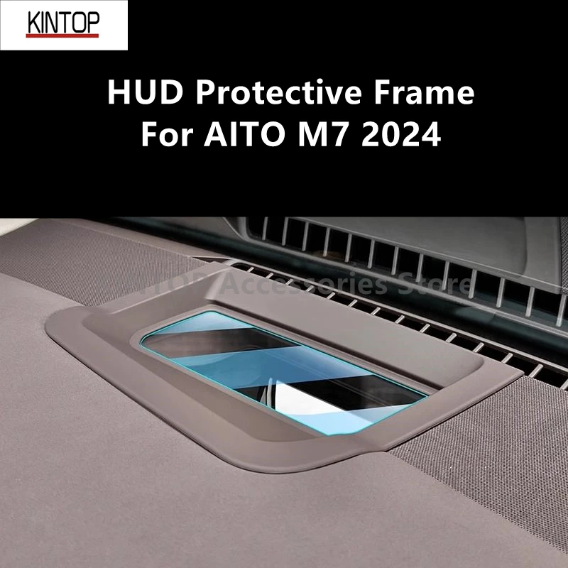 

For AITO M7 2024 HUD Protective Frame,Instrument Panel Interior Decoration Automotive Accessories