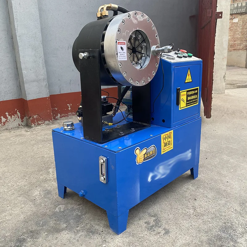 

Hot Selling Overseas Source Factory 1/4-2 Inch Die Automotive Oil Pipe Hydraulic Joint Hose Crimping Machine