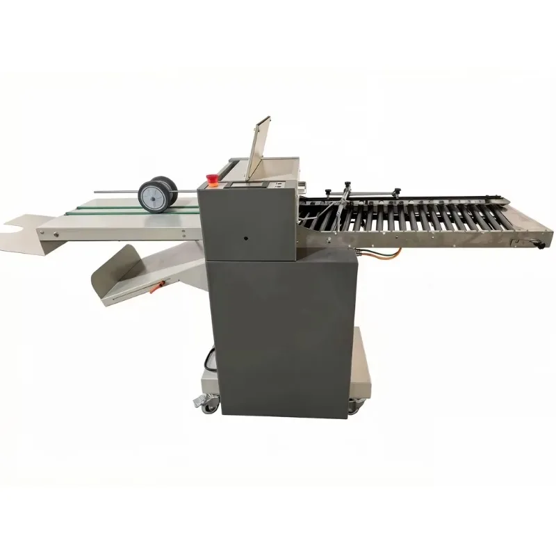 ZY-380Z High Speed Industrial Folding Machine 380mm With Servo Motor Can Connect With Creasing Machine
