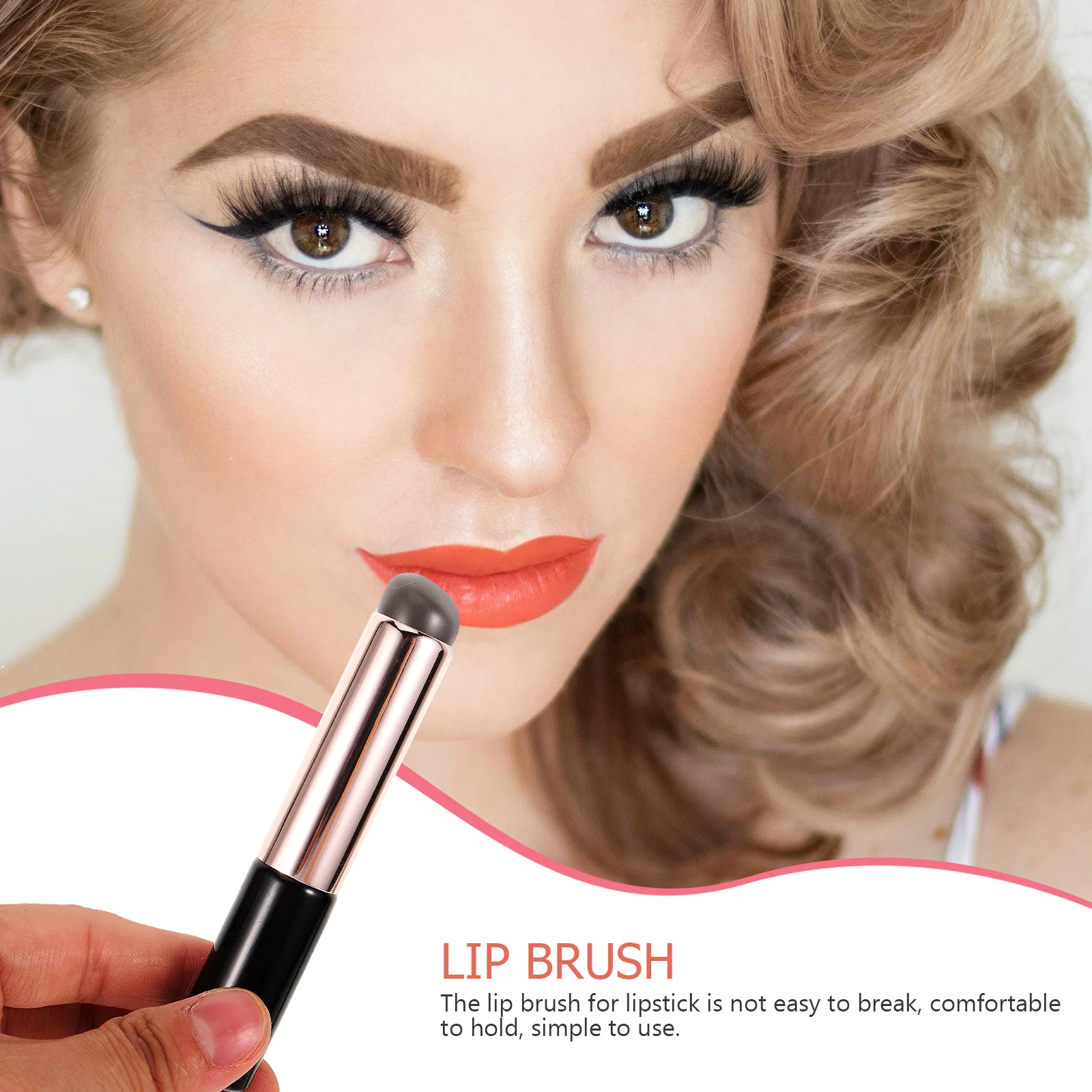 3 pçs escova labial reutilizável ferramenta de maquiagem de silicone para batom brilho labial bálsamo aplicador portátil viagem amigável ferramentas de beleza feminina