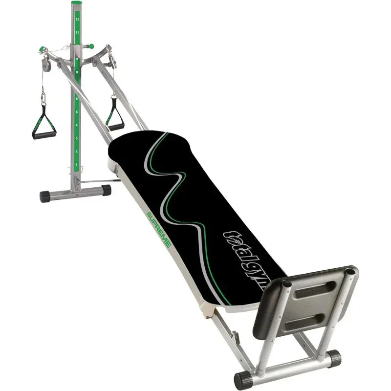 

QWTotal Gym APEX Универсальный домашний тренажерный зал для тренировок в помещении, силовые тренировки всего тела, оборудование для фитнеса