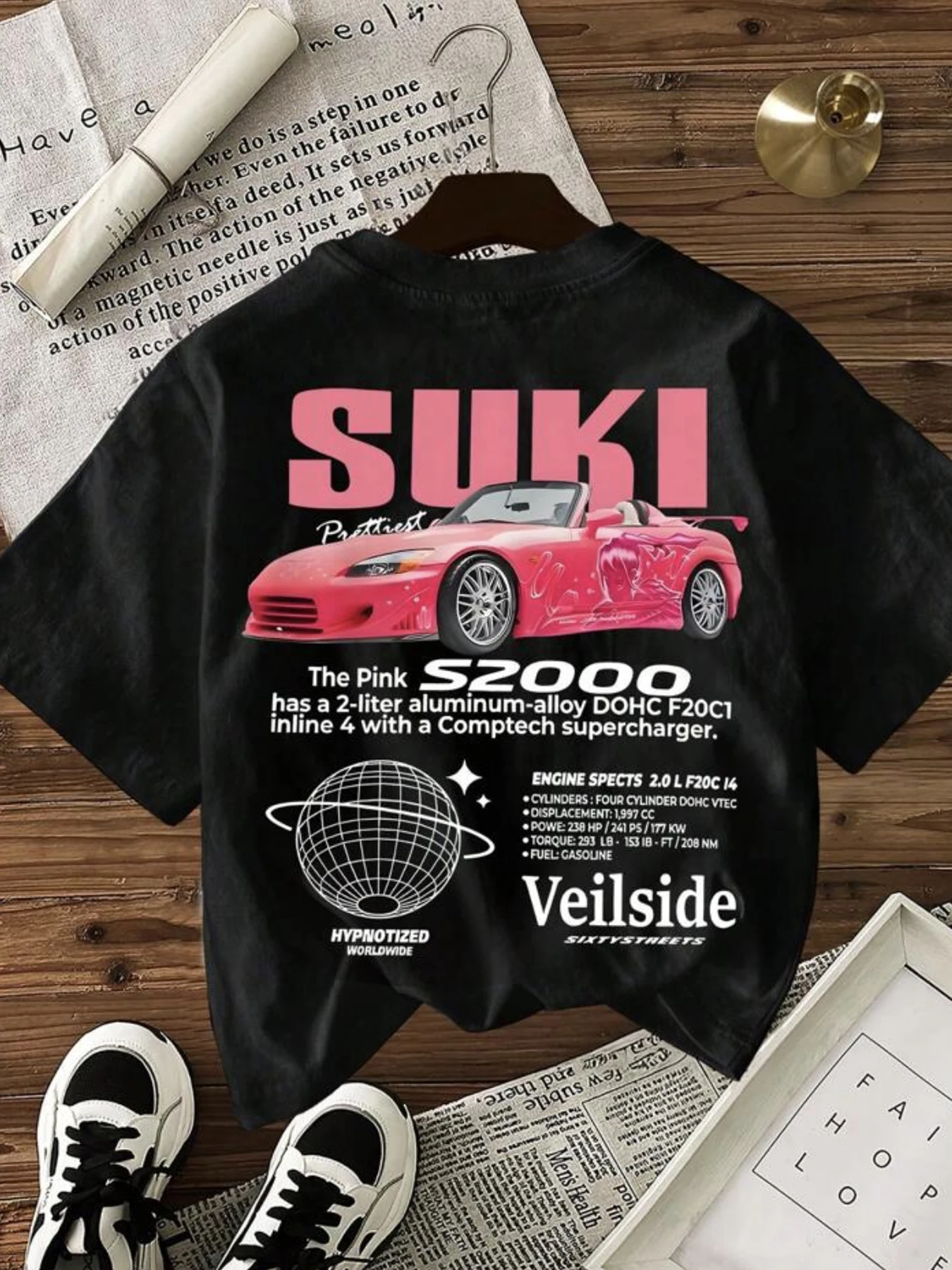 【1509】Car pattern round neck womens T-shirt short sleeve fashion print half sleeve shirt stretch T-shirt