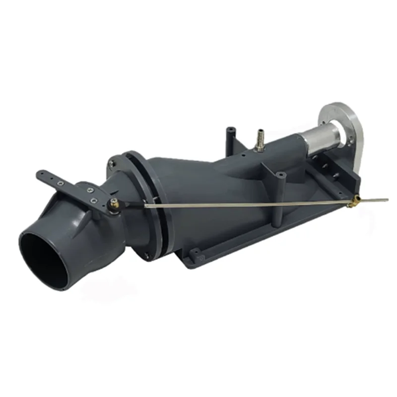 AA84 40Mm 대구경 스프레이 펌프 원격 제어 선박 모델 수정 펌프 3 블레이드 제트 펌프