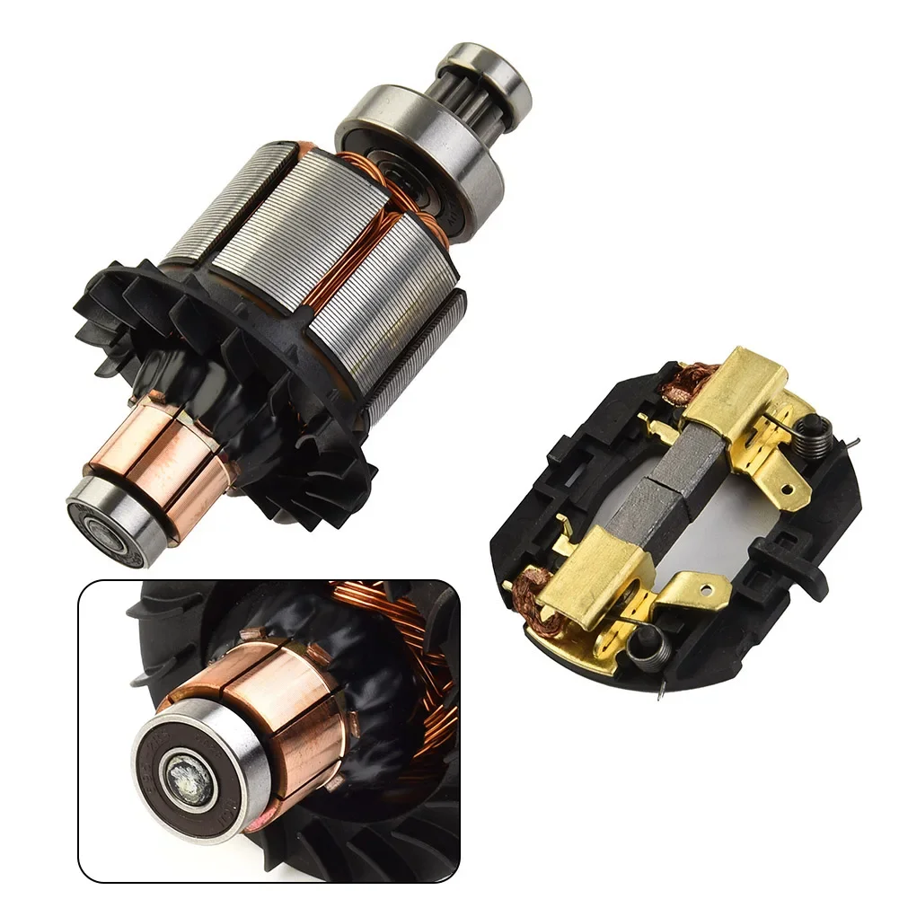For DCH143 DCH363 DCH364 DCD931 DCD936 DCD940 DCD945 DCD980 Motor Armature 18V 2 Piece Set Lasting Stable Reliable