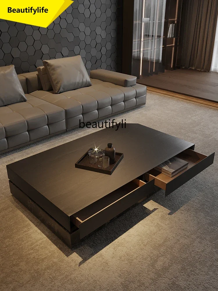 

LL A57 Medieval coffee table creative rectangular tea table simple modern living room home low table