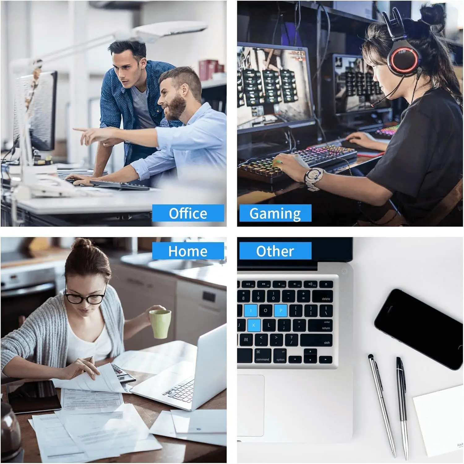 1pc Custom Mouse Pad with Photo -Personalized Desk Mat for Laptops, Perfect for Office, Gaming and Gifting. Ideal for Home Decor