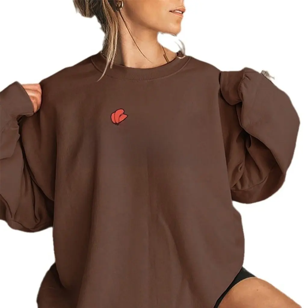 レディース ベルベット スウェットシャツ 秋冬 ラウンドネック バックカラー 人気 感謝祭 レディース トップス