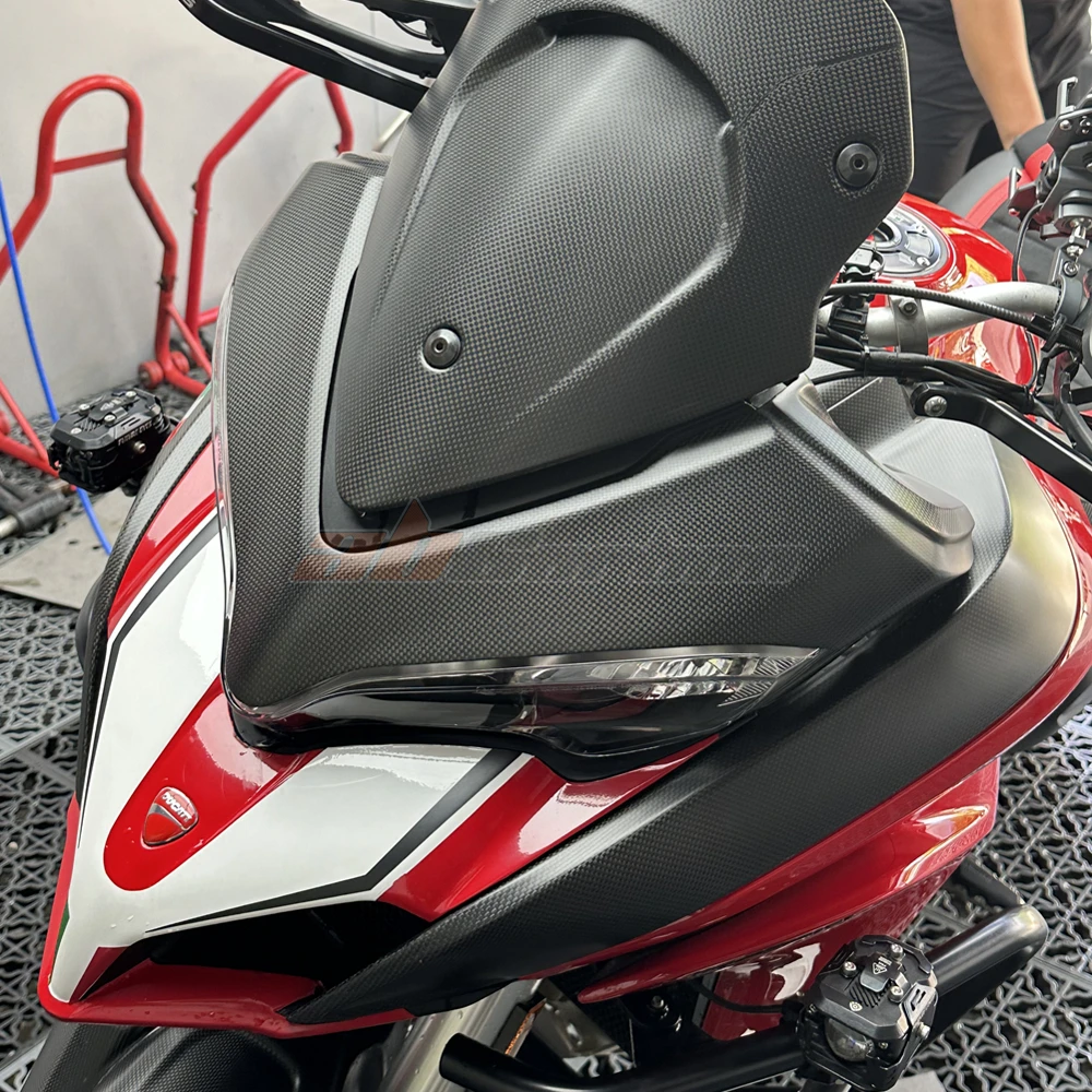 

Обтекатель переднего капота для Ducati Multistrada 950 1200 2015-2017 1260 2017-2019, полностью углеродное волокно, 100%