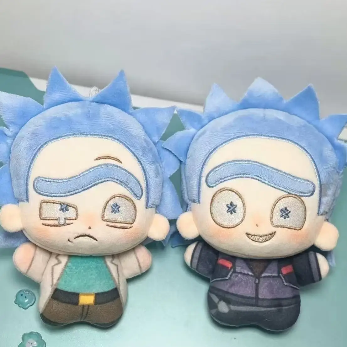 Heißer Anime Rick Plüsch und Morty Plüsch, süße Cartoon-Weichplüsch-Rick-Puppe, Spielzeug, Game-Peripherie, Plüschanhänger, Geschenk für Fans – Detail 4