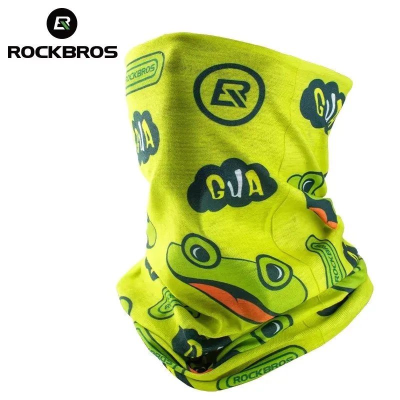 

ROCKBROS Outdoor Sport Bandana Cycling Tube Scarf Fishing Bicycle Hiking Face Cover Neck Gaiter Half Mask Headband Men Women